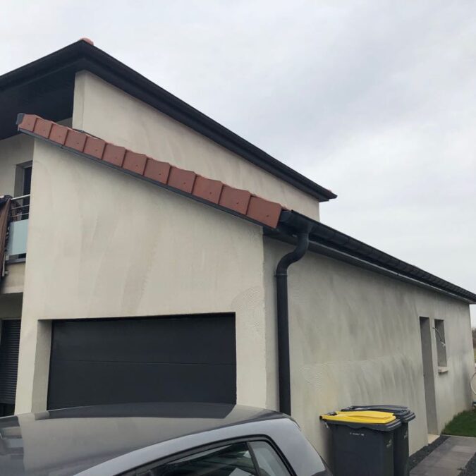 ENDUIT PROJET&Eacute; , FINITION GRESE A METZ Far&eacute;bersviller 4