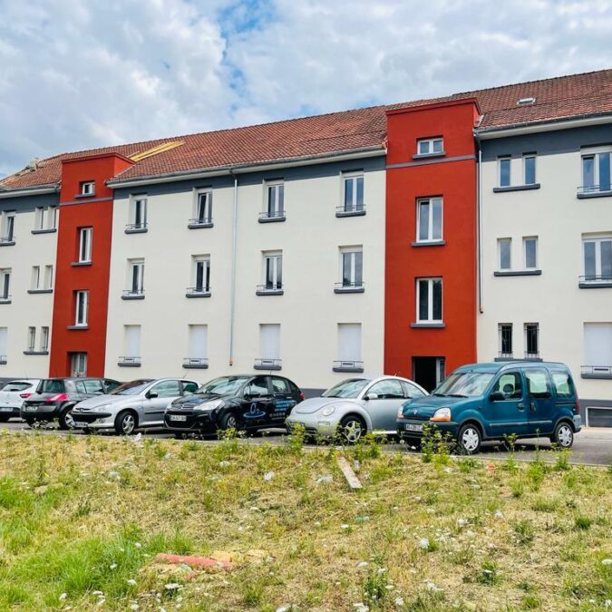 Chantier Morhange avant après et pendant les travaux grèse Freyming-Merlebach 4