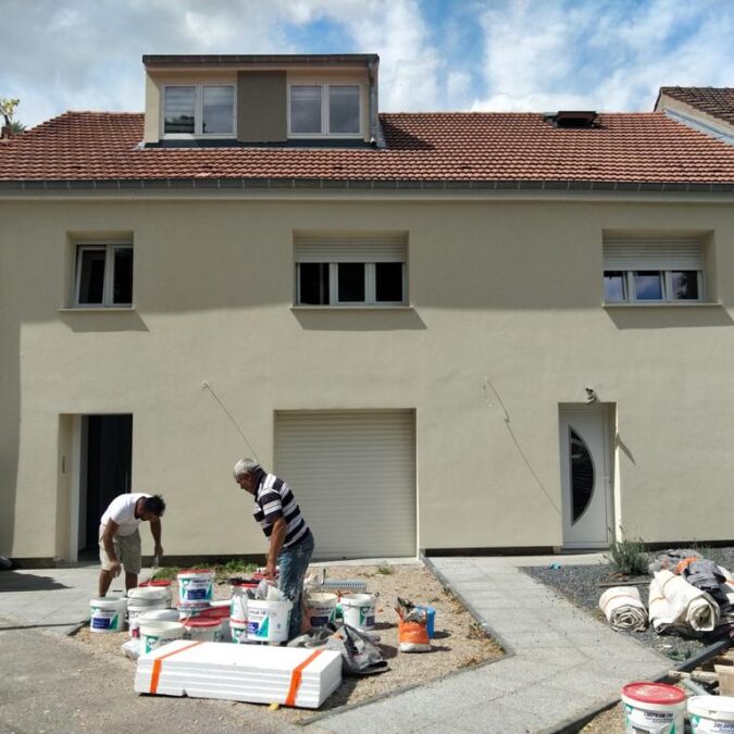 Chantier isolation finition greses a Ancy sur Moselle Forbach 1