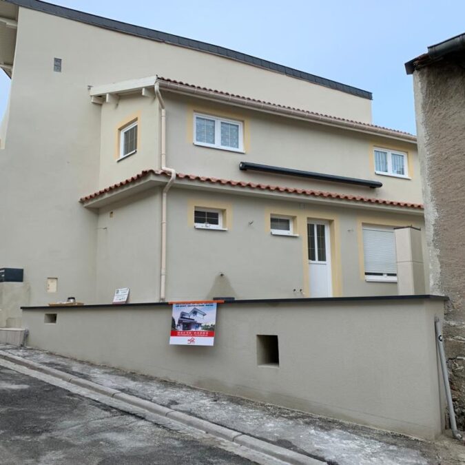 Chantier ANCY-DORNOT décrépissage enduit à la chaue L'H&ocirc;pital 8
