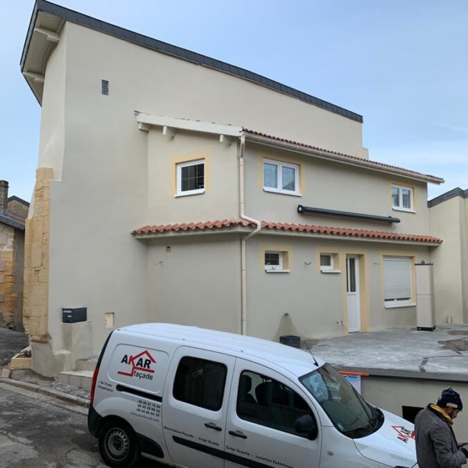 Chantier ANCY-DORNOT décrépissage enduit à la chaue Hombourg-Haut 10