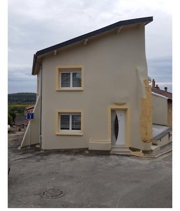 Chantier ANCY-DORNOT décrépissage enduit à la chaue Stiring-Wendel 0