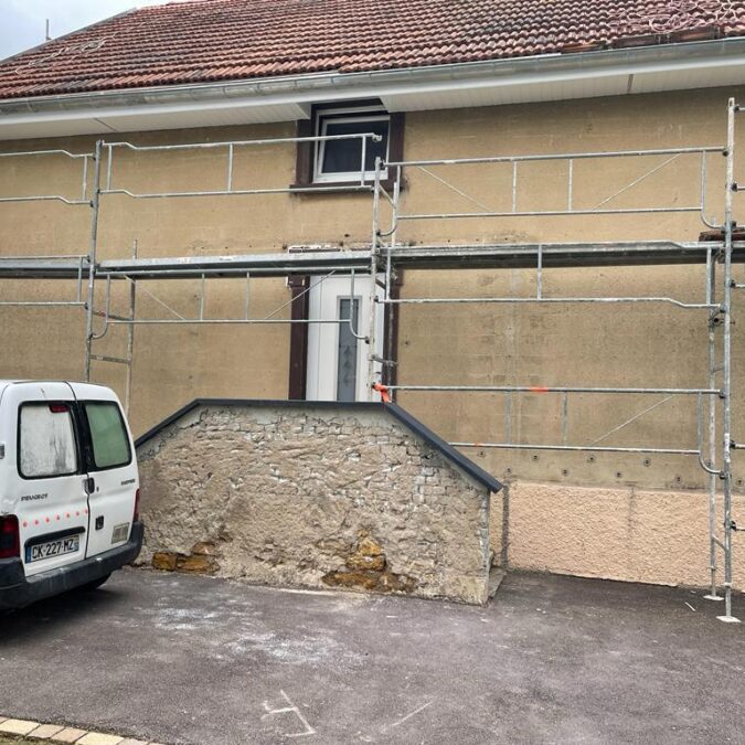 Chantier à Augny İsolation grèse Faulquemont 4