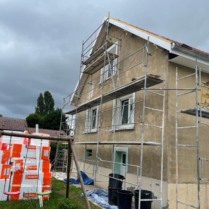 Chantier à Augny İsolation grèse Forbach 1