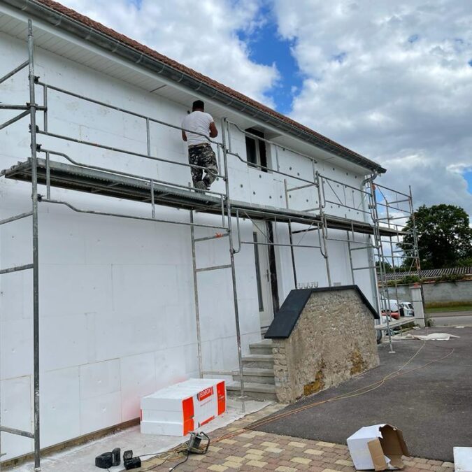 Chantier à Augny İsolation grèse Freyming-Merlebach 5